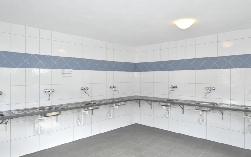 Küchenabwasch - genug Spülbecken vorhanden