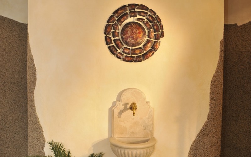 Granderwasser im Wellnessbereich