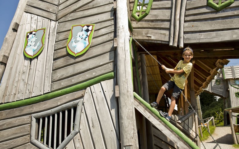 Geisterschloss zum Klettern ©  Tourismusverband Sankt Johann-Alpendorf