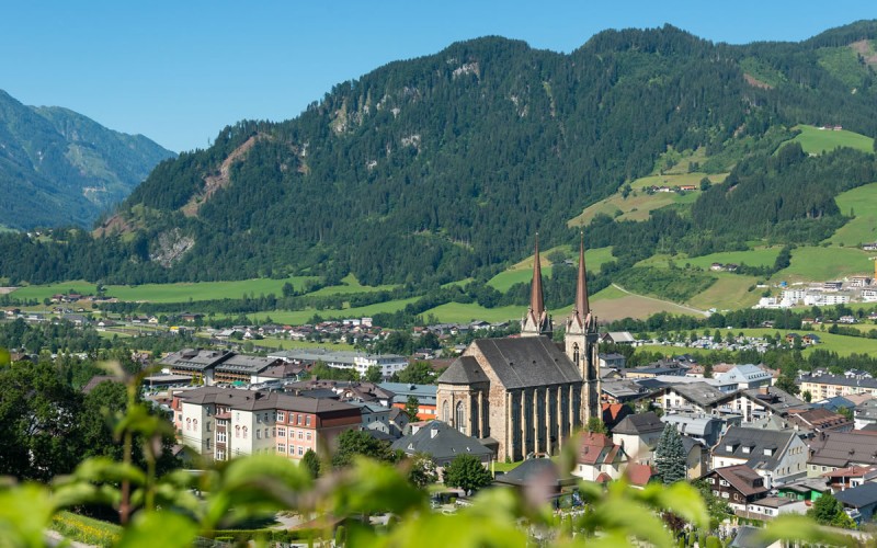 Stadt St. Johann im Pongau mit Dom